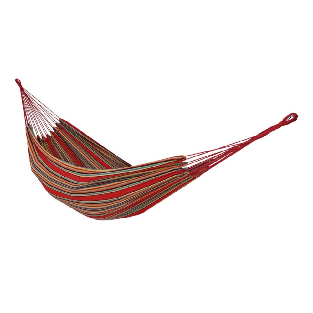 Sunnydaze Perfect for Summer Beautiful Striped Multicolor Hammock